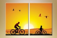 Картина ArtPoster Bicyclists (1482160)