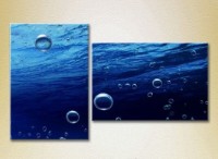 Картина ArtPoster Bubbles in the sea (2164425)