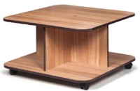 Журнальный столик КМК № 2 Орех (0418)