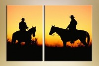 Картина ArtPoster Cowboys at sunset (2603030)