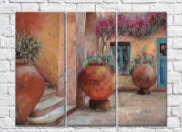 Картина ArtPoster Flowers in the Garden (3470903)