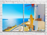 Картина ArtPoster Greece Thira island sea view (3453721)