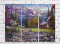 Pictură ArtPoster Lilac Forest (3470916)