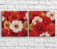 Картина ArtPoster Multicolored oil poppies (3467771)