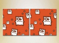 Картина ArtPoster Orange monsters (2225795)