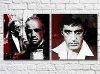Pictură ArtPoster Posters from the movie The Godfather stylization (3460053)