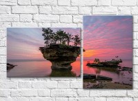 Картина ArtPoster Rocky stones at sunset (3453847) фото №1 — интернет-магазин Desire.md