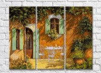 Картина ArtPoster Tables in the Courtyard (3470929)