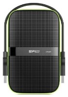 Внешний жесткий диск Silicon Power Armor A60 1Tb Black\Green (SP010TBPHDA60S3K)