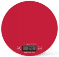 Cântar de bucătărie Esperanza Mango (EKS003R) Red