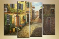 Pictură Rainbow Polyptych Cities and Countries 16 (1681392) imaginea #1 — magazin online Desire.md