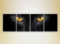 Картина Rainbow Polyptych Eyes of a black cat (2222218) фото №1 — интернет-магазин Desire.md