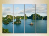 Картина Rainbow Polyptych Halong Bay Vietnam 02 (2223661) фото №1 — интернет-магазин Desire.md