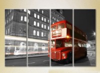 Pictură Rainbow Polyptych London Doubledecker 06 (2718143) imaginea #1 — magazin online Desire.md