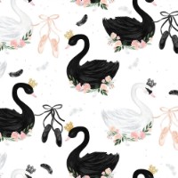 Plapumă pentru bebeluși La Millou Blankets Moonlight Swan