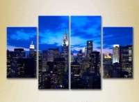 Pictură Rainbow Polyptych New York Skyscrapers 02 (2718170) imaginea #1 — magazin online Desire.md