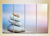 Pictură Rainbow Polyptych Rock Garden 01 (2223429) imaginea #1 — magazin online Desire.md