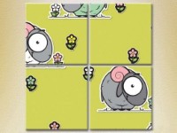Pictură Rainbow Polyptych Sheep (2230525) imaginea #1 — magazin online Desire.md