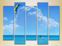 Pictură Rainbow Polyptych Surfer 02 (2224794) imaginea #1 — magazin online Desire.md