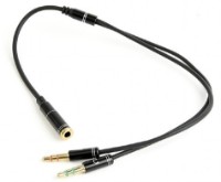 Cablu Gembird CCA-418M 3.5 mm Black