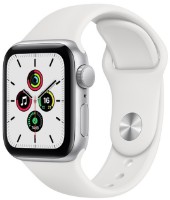Смарт-часы Apple Watch SE 40mm Silver Aluminum Case with White Sport Band Silver (MYDM2)