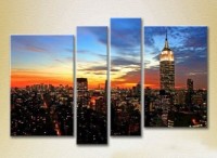 Картина Gallerix Polyptych Empire State Building 07 (2718209)