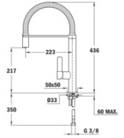 Baterie bucătărie Teka FO 939 Chrome imaginea #4 — magazin online Desire.md