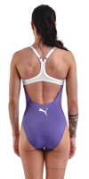 Costum de baie Puma Swim Women Racerback Swimsuit 1P Purple S