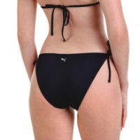 Slip de baie Puma Swim Women Side Tie Bikini Bottom 1P Black M