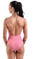 Costum de baie Puma Swim Women V-Neck Crossback Swimsuit 1P Light Pink M