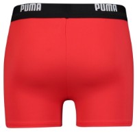 Slip de înot pentru bărbați Puma Swim Men Logo Swim Trunk 1P Red S