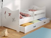 Детская кровать Poland Stars 80x160 White