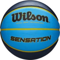 Мяч баскетбольный Wilson Sensation SR295 Black/Blue (WTB9118XB0702)
