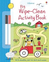 Книга Big wipe-clean activity book (9781409551577)