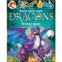 Книга Build your own dragons sticker book (9781474952118)