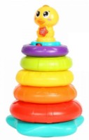 Piramida Hola Toys Little Rainbow Duck Stacking Toy (2101)