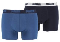Сhiloţi pentru bărbați Puma Basic Boxer 2P True Blue S