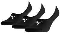Ciorapi pentru bărbați Puma Footie 3P Unisex Black 43-46
