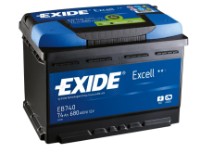 Acumulatoar auto Exide Excell EB740