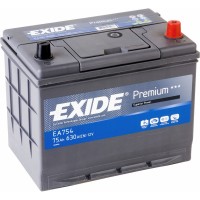 Автомобильный аккумулятор Exide Premium EA754