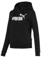 Hanorac de dama Puma ESS Logo Hooded Jacket FL Cotton Black XS
