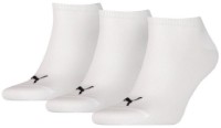Ciorapi pentru bărbați Puma Unisex Sneaker Plain 3P White 39-42