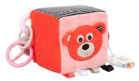 Jucărie cu sunătoare Canpol Babies Cube (68/073) Coral