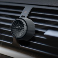 Освежитель воздуха MyScent Diffuser Car Vent Grey + Oil 10ml Hibiscus