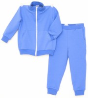 Costum sportiv pentru copii Lovely Baby S02-005 Albastru 98cm