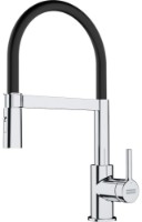 Baterie bucătărie Franke Lina Semi Pro Chrome/Black (115.0626.085)