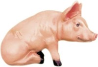 Figurina gradina ArtFigure Purcel asezat (5.255)