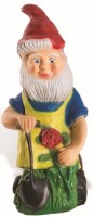 Figurina gradina ArtFigure Pitic cu trandafir (5.062)