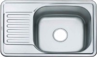 Chiuvetă de bucătărie SV-Мебель WW 6643L-P 0.6/180 R Grey