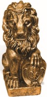 Садовая фигура ArtFigure Leu cu scut in stinga (5.345)